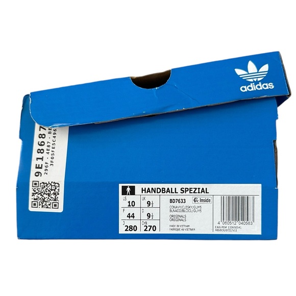 Adidas Handball Spezial Suede Leather Navy Blue Gum 10 11.5 NWT NEW BOX - Picture 9 of 16